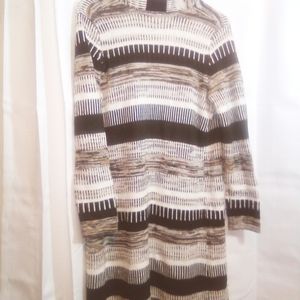 NY Collection Long Open Cardigan Sweater Size PM❤❤️❤️❤️